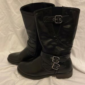 BareTraps Shimmer Boots, women’s 6.5, some wear, comfortable stylish boots